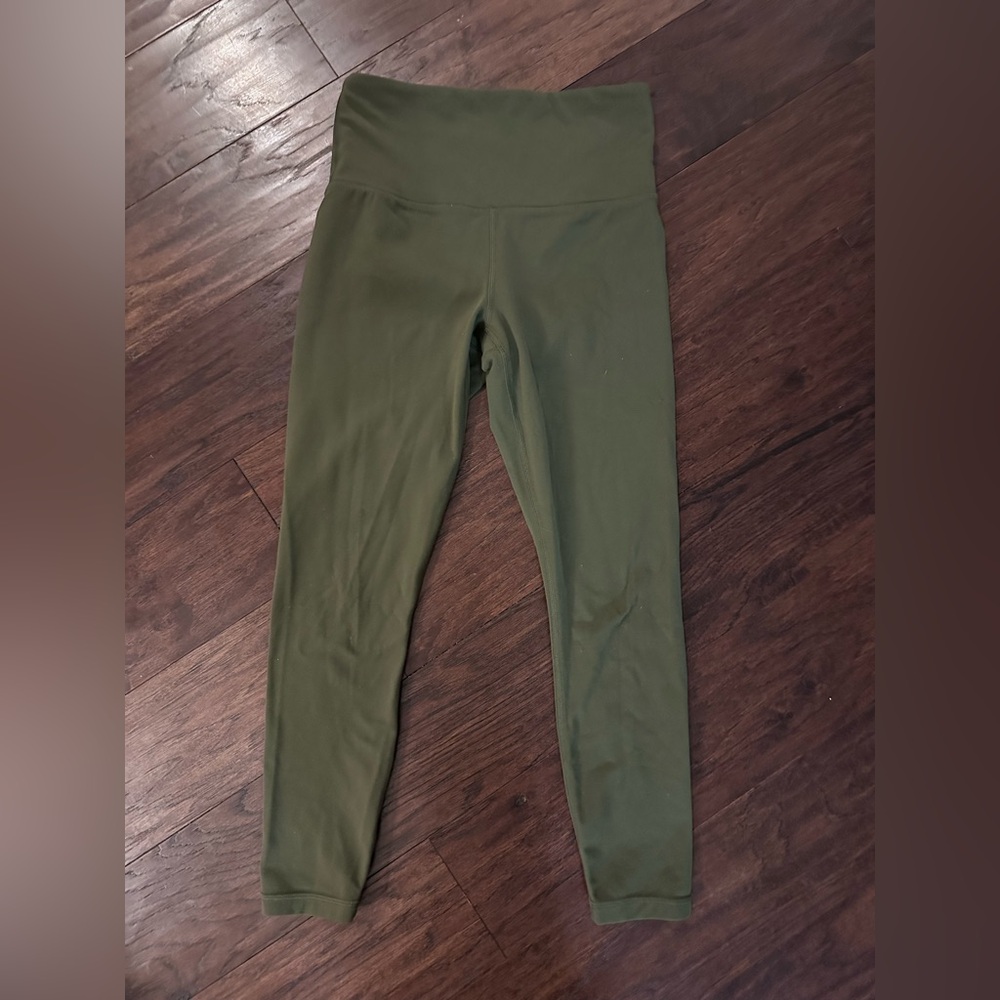 Athleta Olive Green Leggings